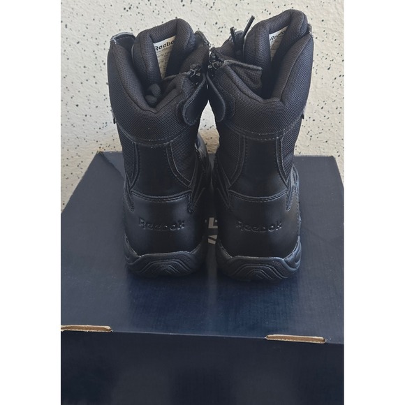 Reebok Rapid Response RB RB8877 Mens 8.5 Waterproof Tactical Side Zip BootsBlack - Picture 4 of 9